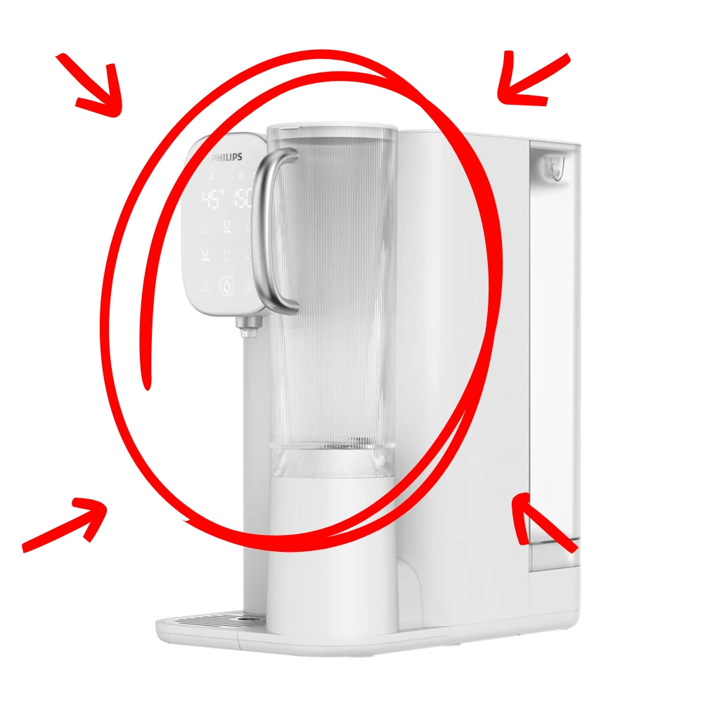 Philips - 飛利浦 ADD6902原裝水壺 "便攜式純淨水箱" Water Tank Only (適用於Philips ADD6902水機)