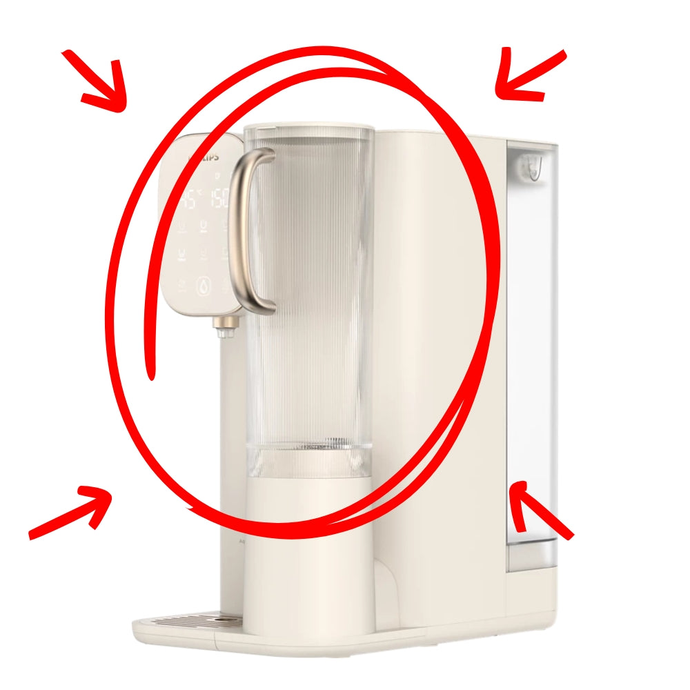 Philips - 飛利浦 ADD6902原裝水壺 "便攜式純淨水箱" Water Tank Only (適用於Philips ADD6902水機)