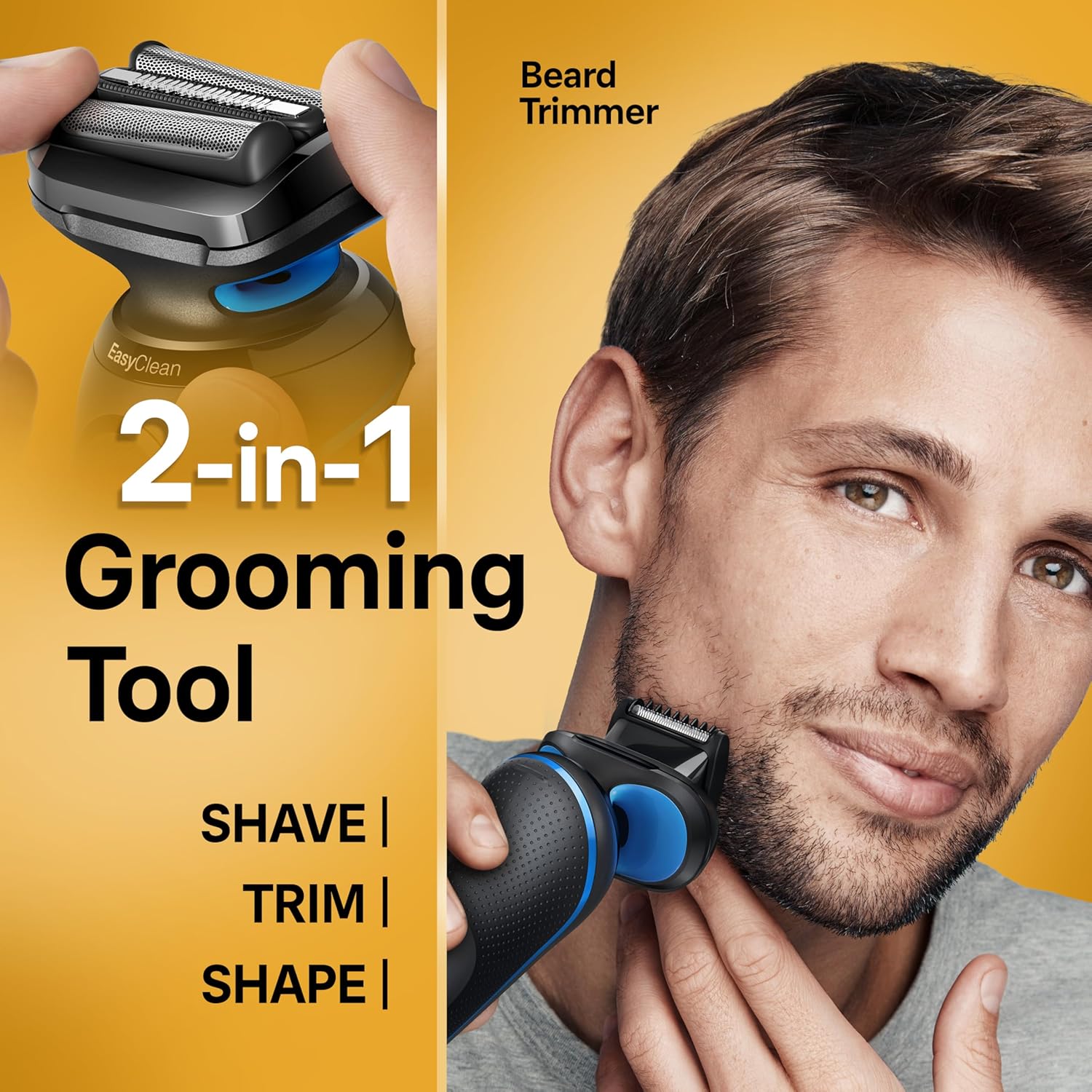 Braun - 百靈 5120s Series 5 乾濕兩用電鬚刨 電動刮鬍刀 附鬍鬚修剪器和配件 Electric Shaver【平行進口】