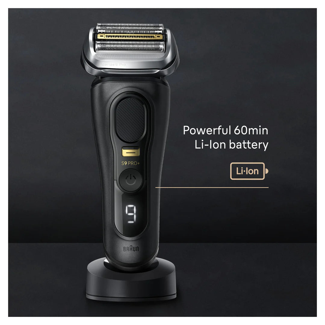 Braun - 百靈 9519s Series 9 Pro+ 男士乾濕兩用電動鬚刨 附旅行盒及充電座 Electric Shaver【香港行貨】