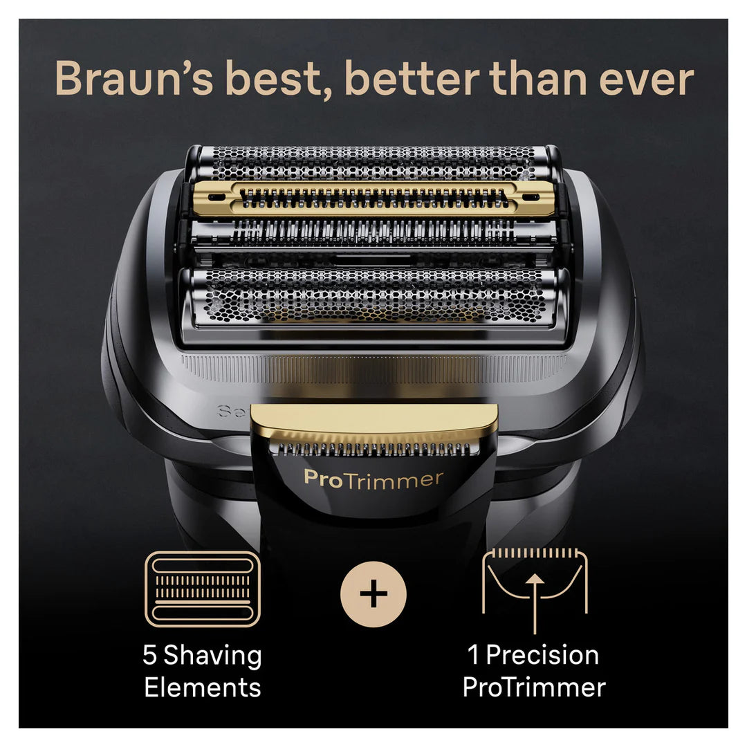 Braun - 百靈 9519s Series 9 Pro+ 男士乾濕兩用電動鬚刨 附旅行盒及充電座 Electric Shaver【香港行貨】