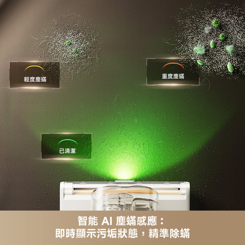 DREAME - 追覓 D20 Aura 自動集塵除蟎器 16000Pa吸力 Mite Remover【香港行貨｜1年保養】