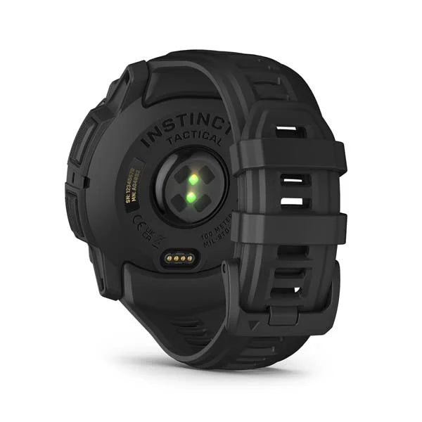 Garmin - Instinct 3 Tactical 戰術版 AMOLED GPS智慧腕錶 (50mm, 極致黑)【香港行貨｜1年保養】