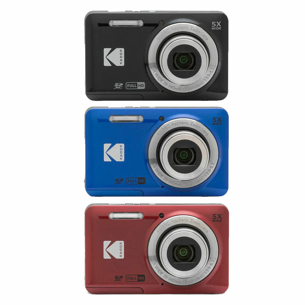Kodak - 柯達 PIXPRO FZ55 數碼相機 16MP 5倍光學變焦 28mm廣角鏡 2.7吋液晶屏 DC仔 Digital Camera【香港行貨】