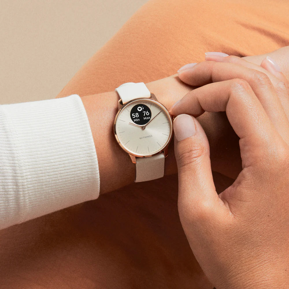 Withings - ScanWatch Light 37mm 指針式智能手錶【香港行貨｜1年保養】