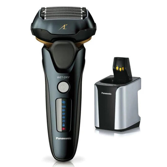 Panasonic - ES-LVK8 Lamdash 日本製 五刀頭電動刮鬍刀連清洗座 Electric Shaver 5-Blade【平行進口】