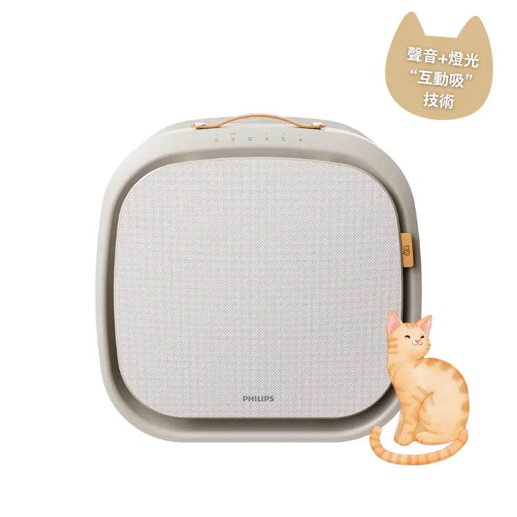 Philips - 飛利浦 AC3360/10 寵物空氣清新機 吸毛淨異味抗敏 3000系列 Pet Air Purifier【香港行貨｜2年保養】