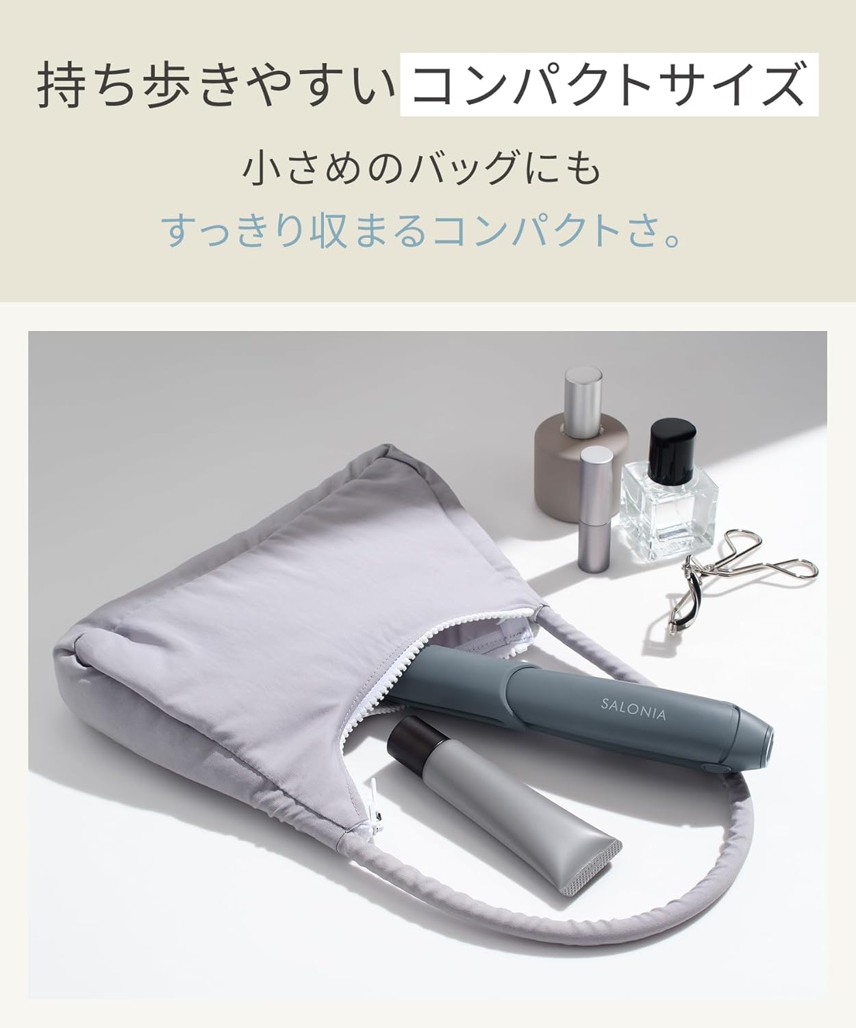 Salonia -  無線可拆式電池便攜直髮夾 無線USB充電式電直髮夾 (12mm) Cordless Straightening Iron【平行進口】