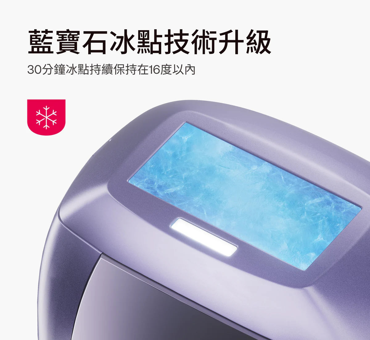 Ulike - Air10 藍寶石冰點脫毛儀 家用脫毛儀 (暮光紫)【香港行貨】