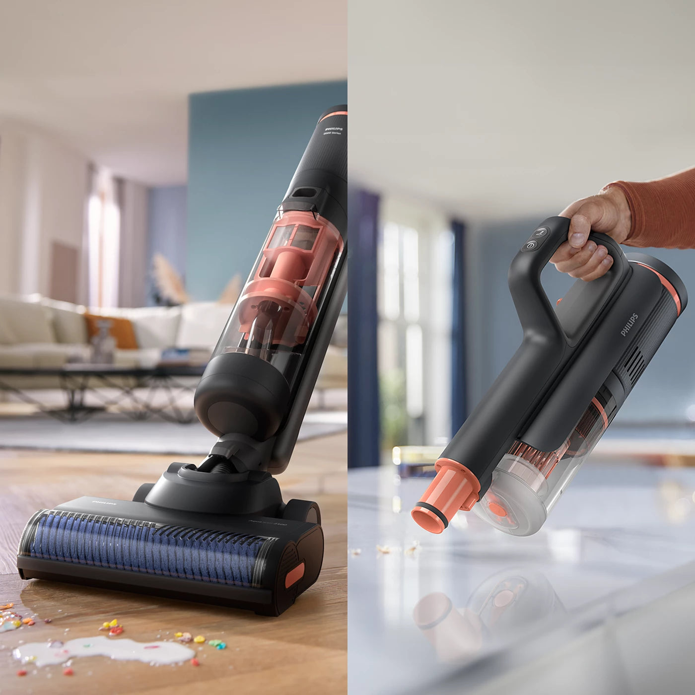 Philips - 飛利浦 XW6264/11 全效吸塵洗地機 6000系列 Vacuum Wash Cordless【香港行貨｜2年保養】
